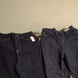 Dark Blue Denim Jeans